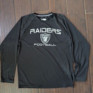 Raiders Black Long Sleeve Shirt